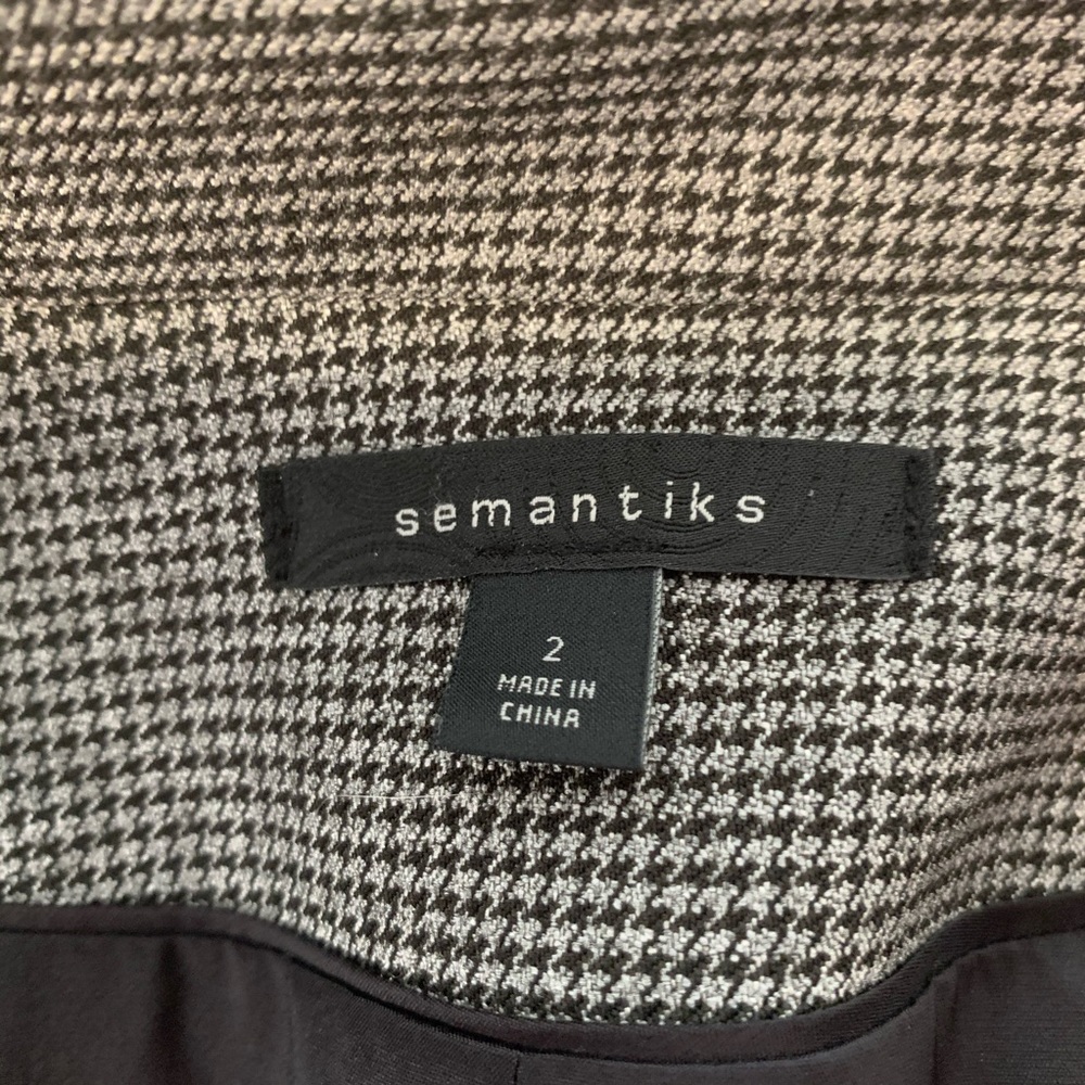 Adorable fitted houndstooth blazer - Picture 5 of 5